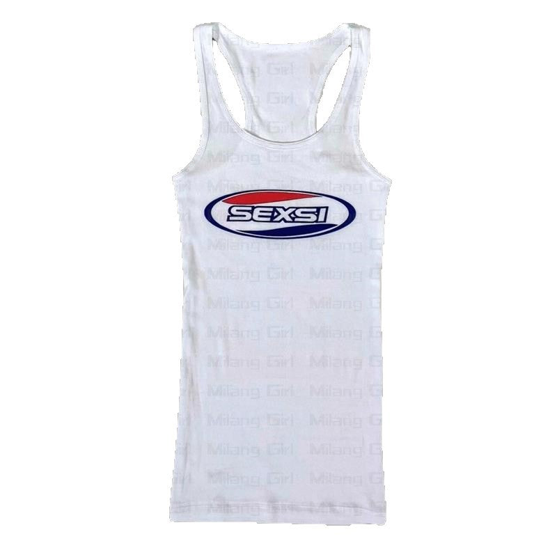 Sleeveless Women's "Sexsi" Top