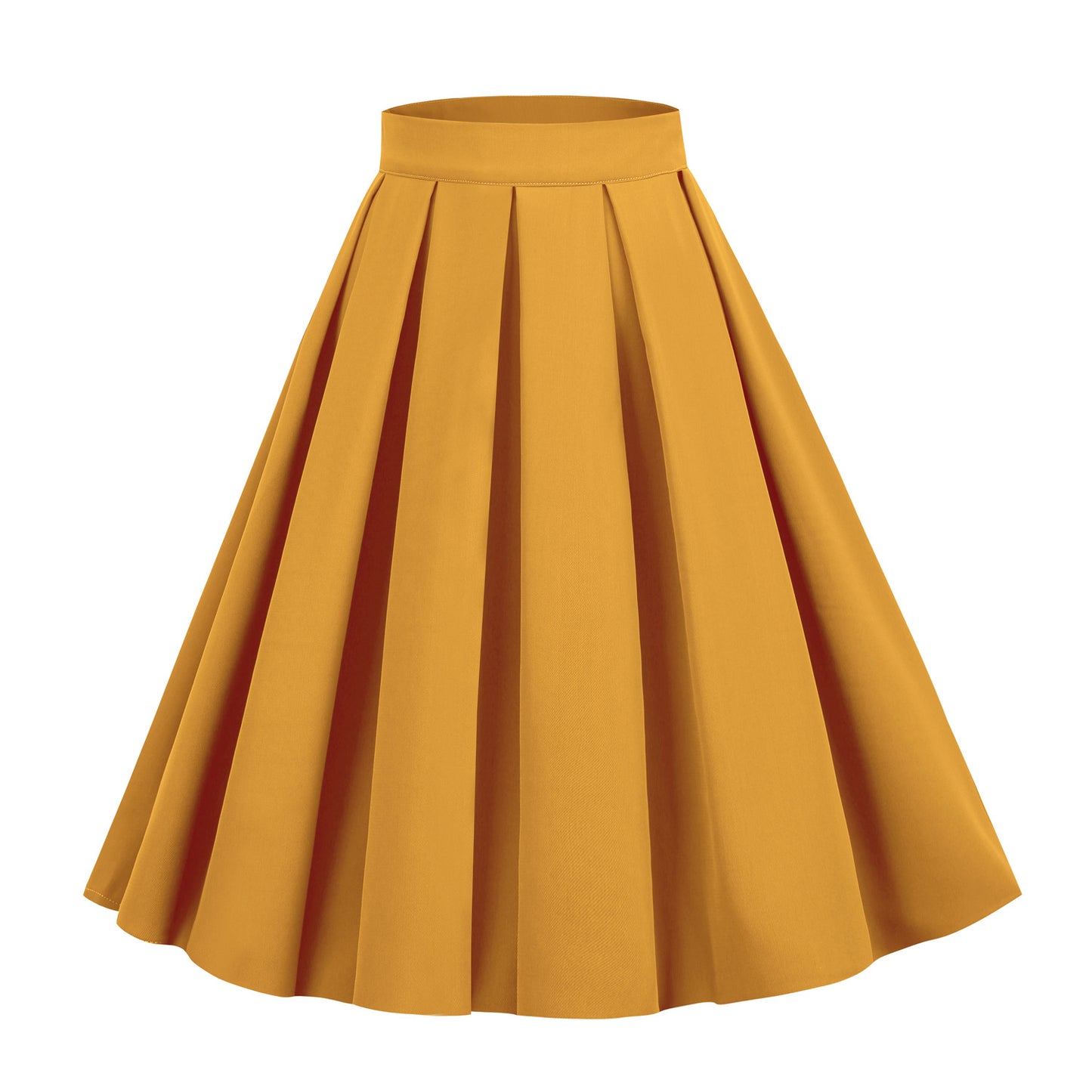 Umbrella Swing Mid-waist Large Swing All-matching Bubble Skirt