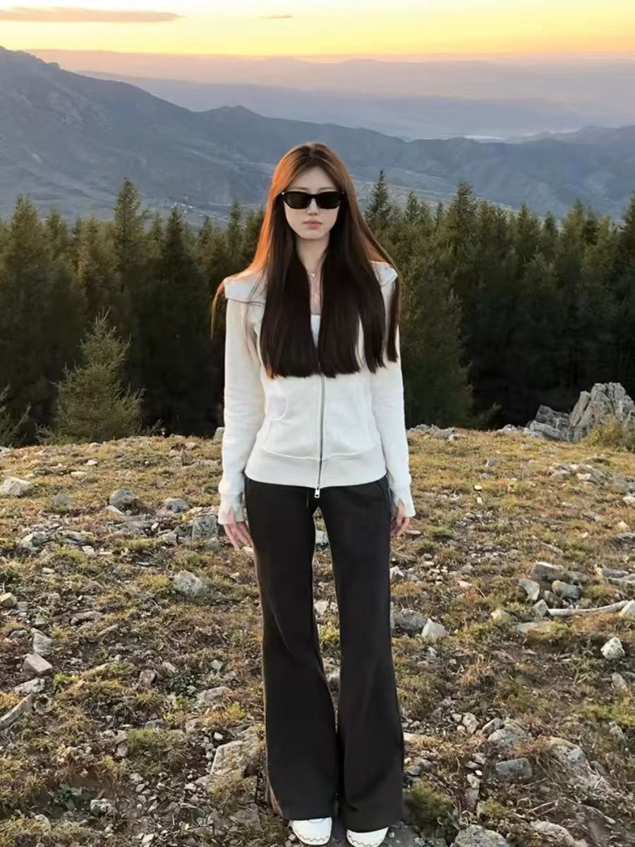 Hooded Zipper Jacket