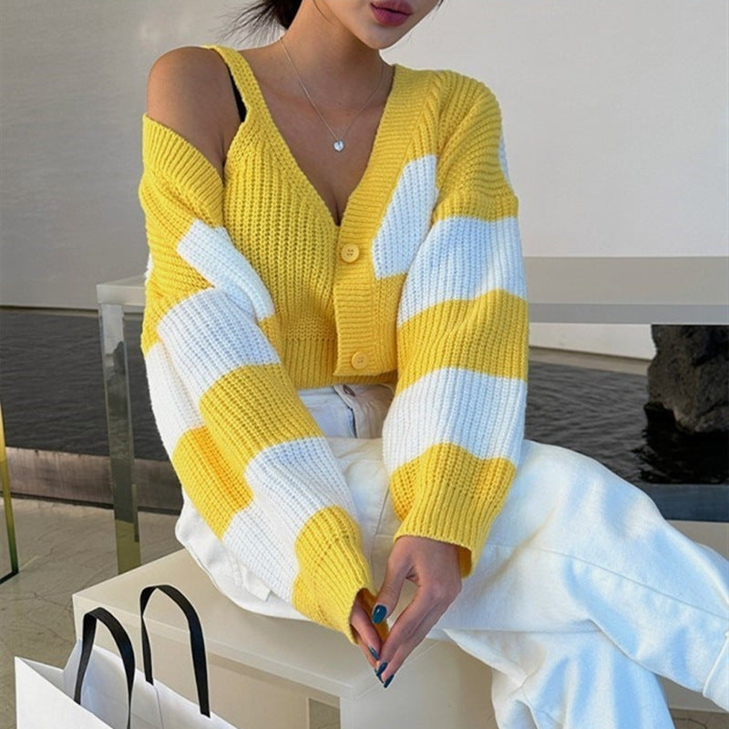 Women's Clothing Knitted Two-piece Sweater