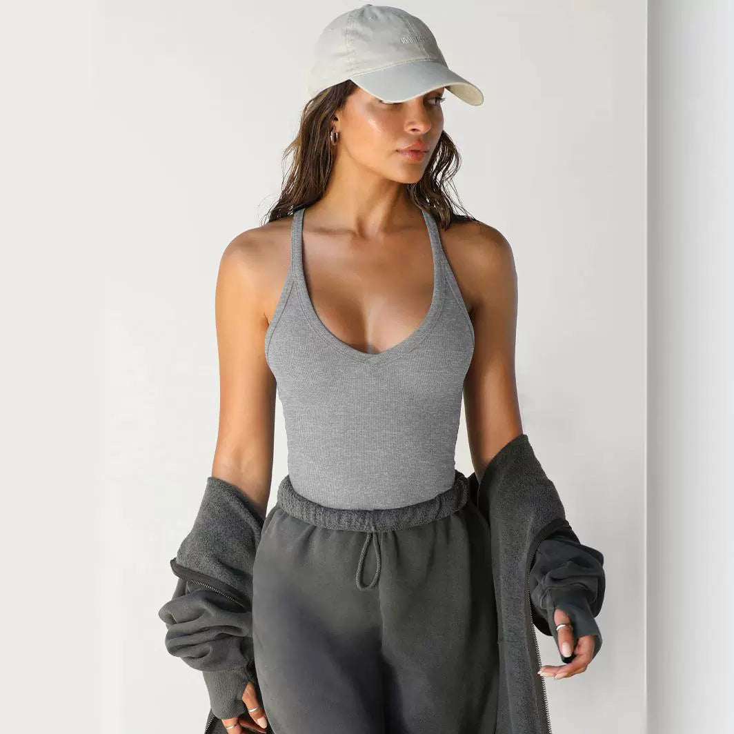Knitted Vest European And American Women's Clothing Sexy