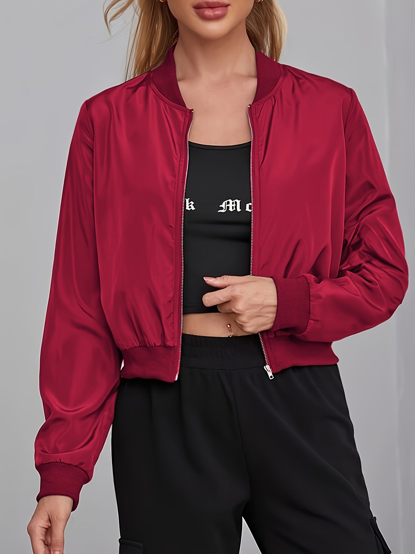 Casual Jacket Niche Zipper Women's Long Sleeve