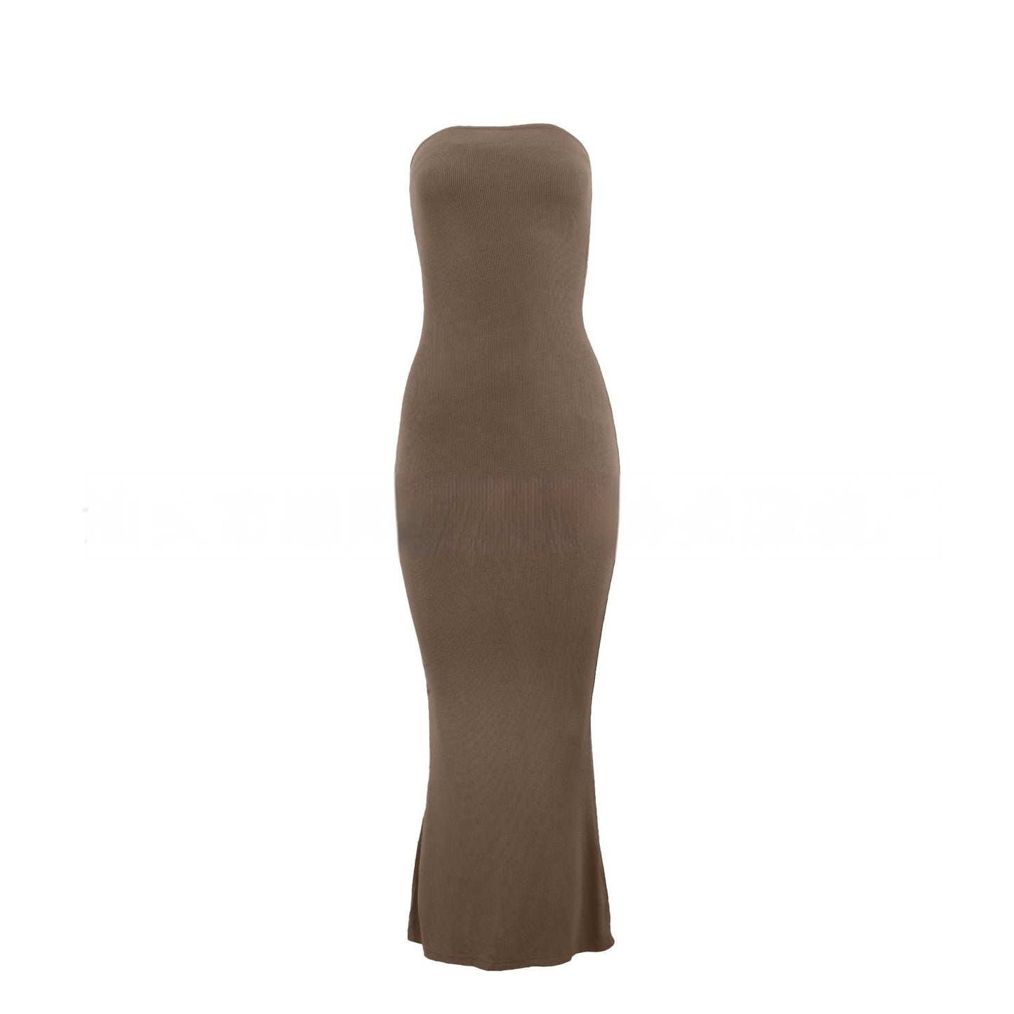 Women's Slim Fit Strapless Dress