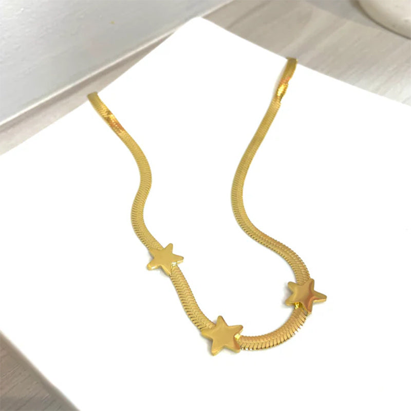 Stainless Steel Light Luxury Temperament Necklace For Women
