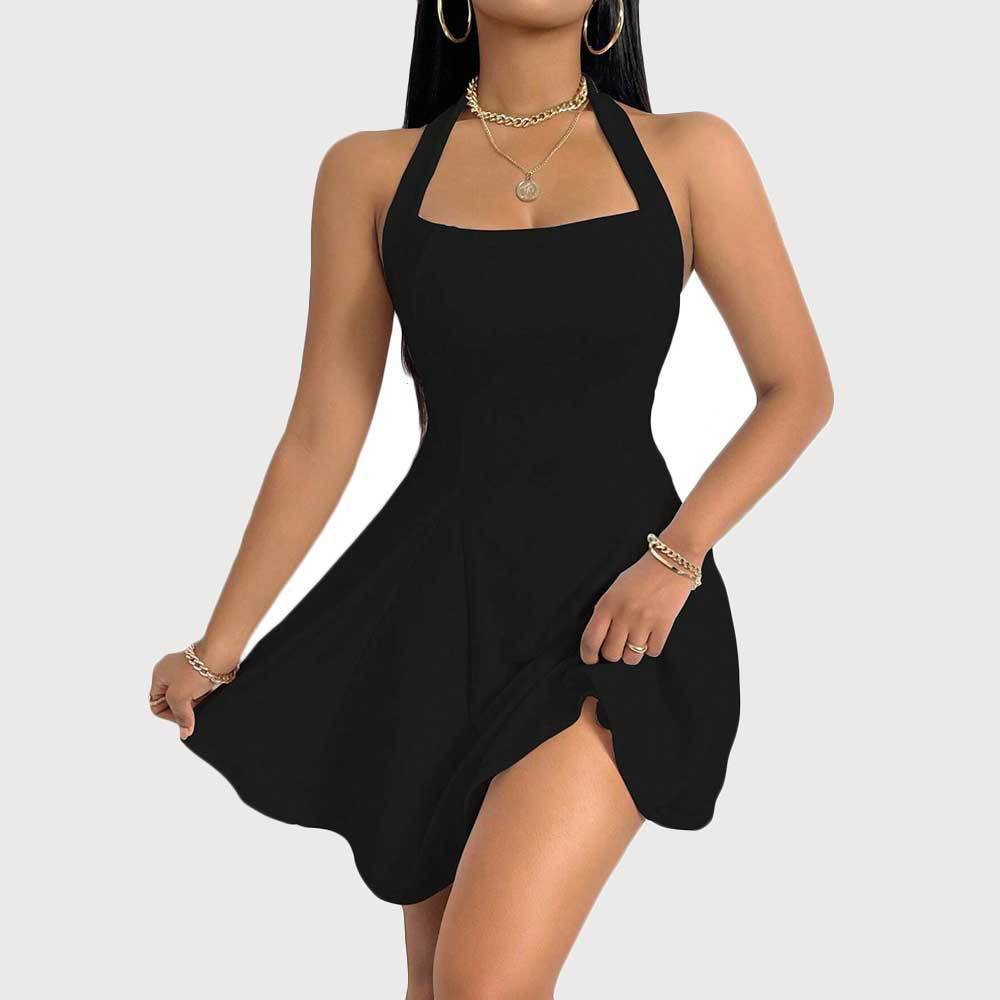 Women's "Midnight Black" Dress