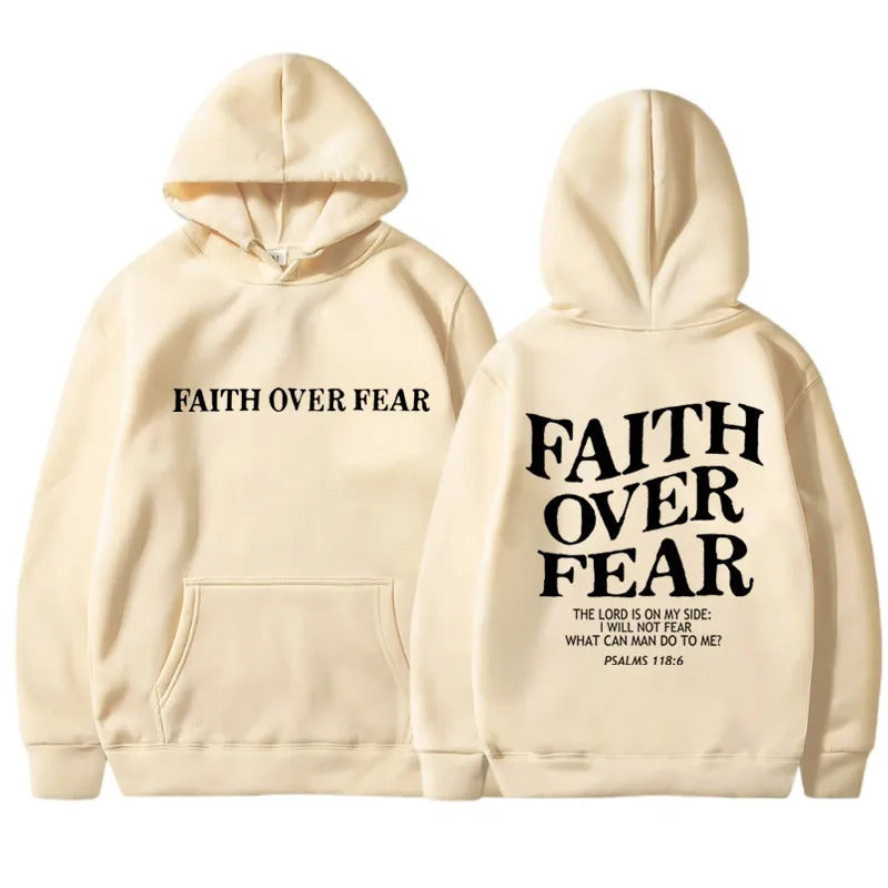Unisex "Faith over Fear" Hoodies