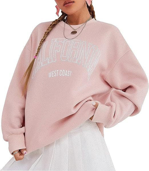 Women's "California" Print Sweatshirt