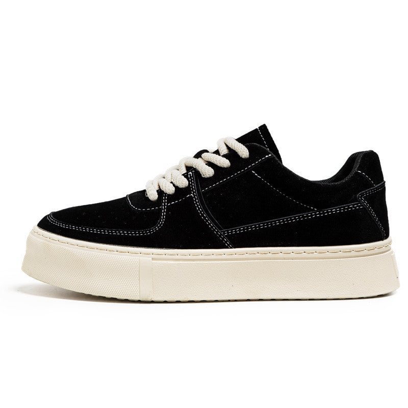 Casual Lace-up Suede Shoes