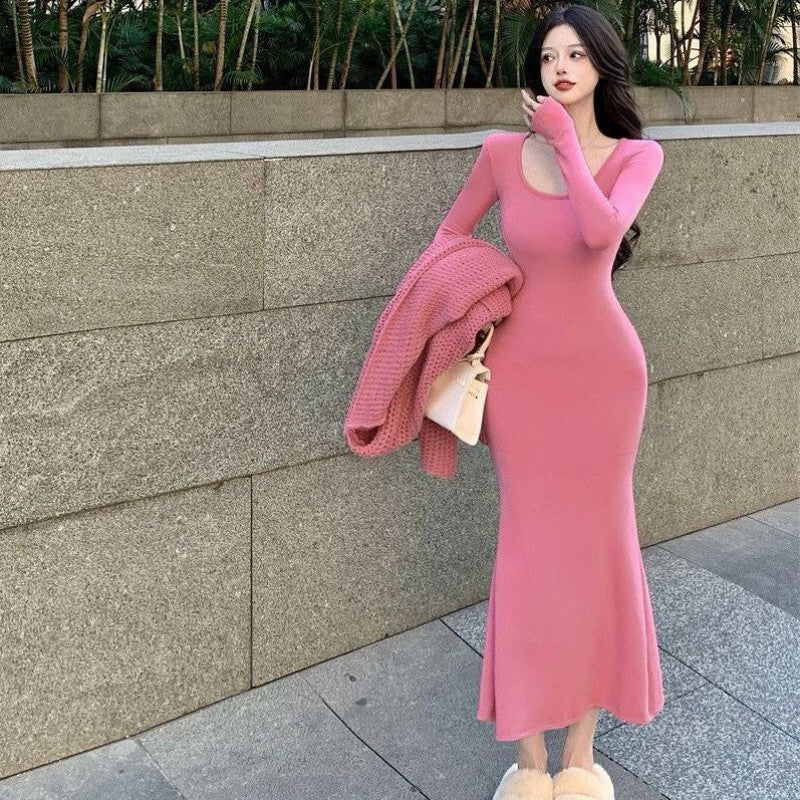 Hot Girl Slim Fit Dress