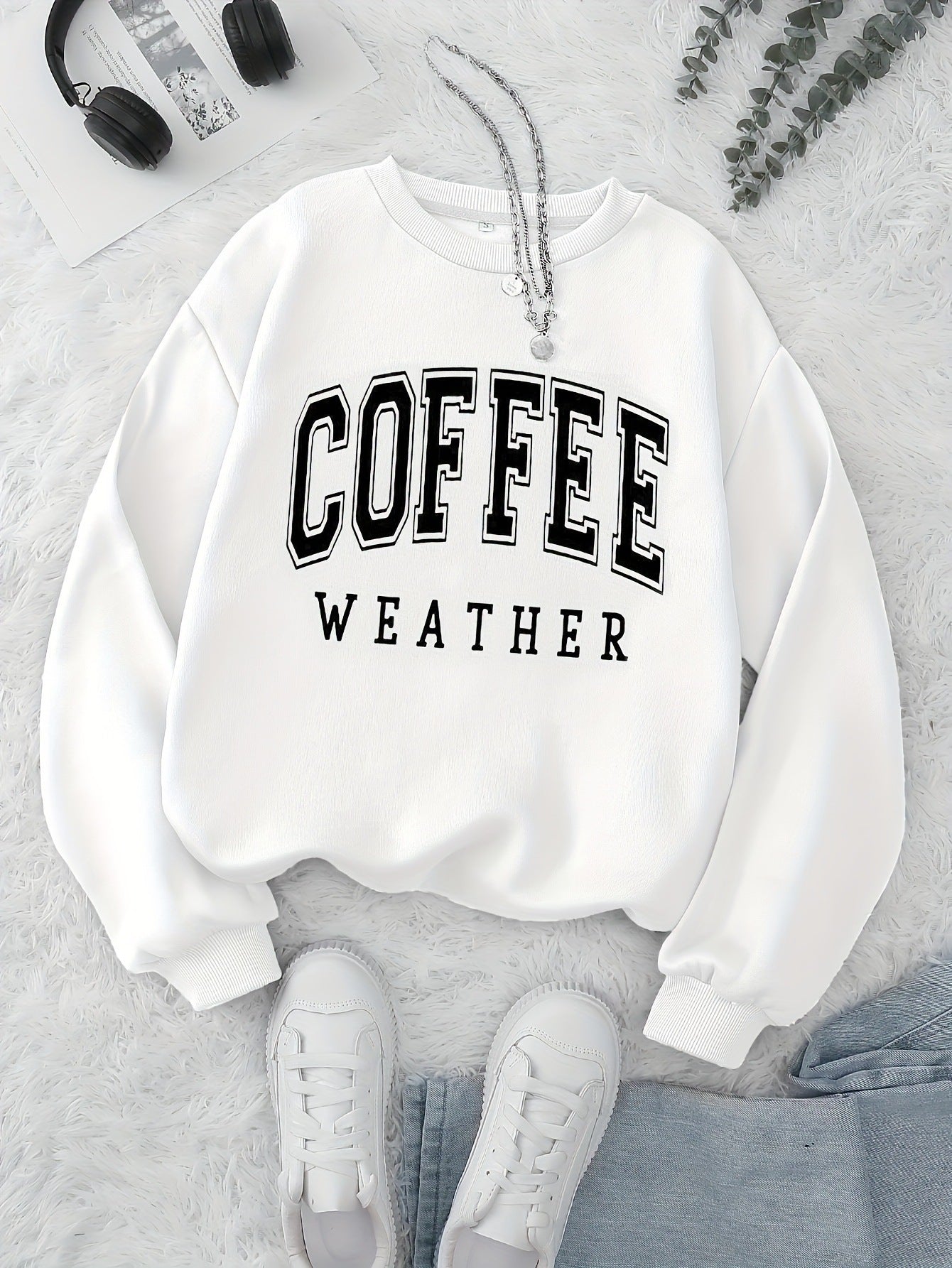 Womens "Coffee Weather" Sweater