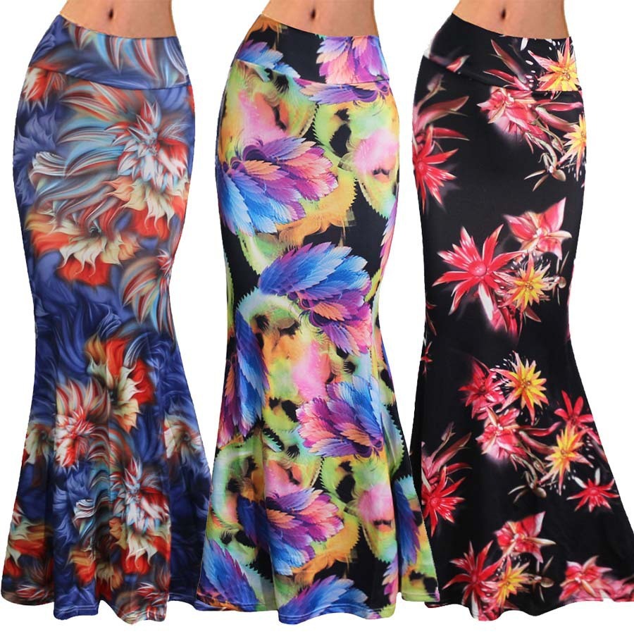 Women's Fashionable High Waist Stretch Hip Skirt