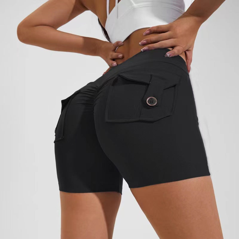 Bottom Lifting Yoga Fitness Shorts