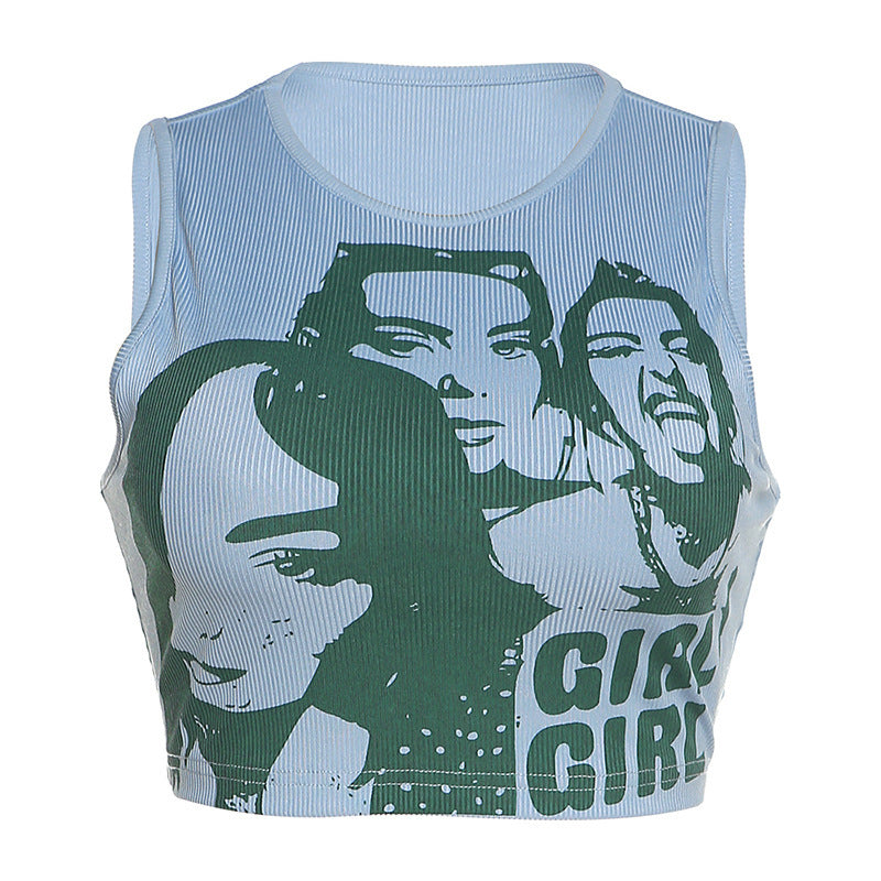 Summer Hipster Women's Tank Top