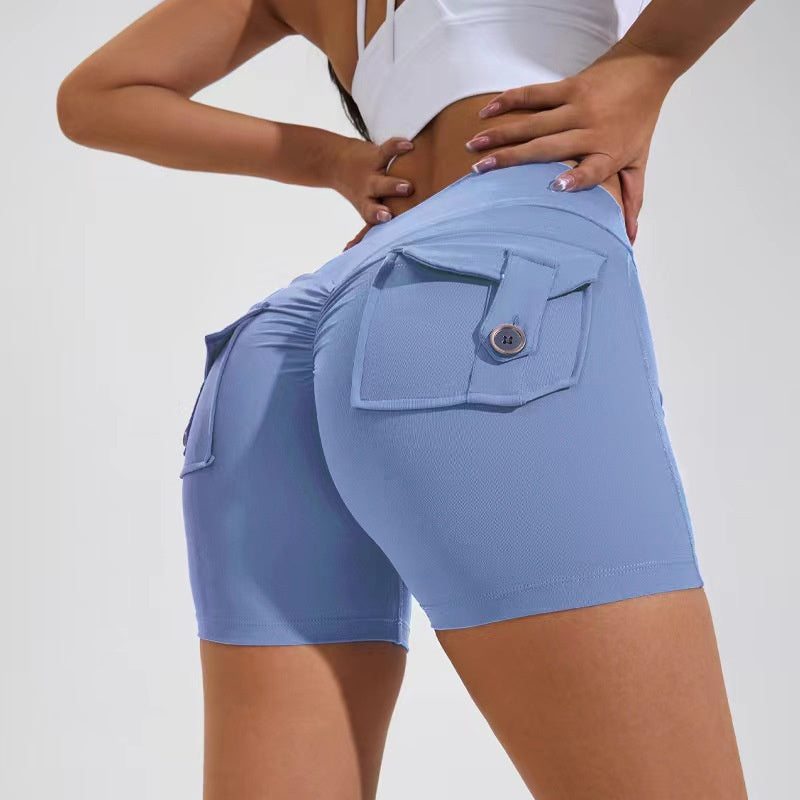 Bottom Lifting Yoga Fitness Shorts