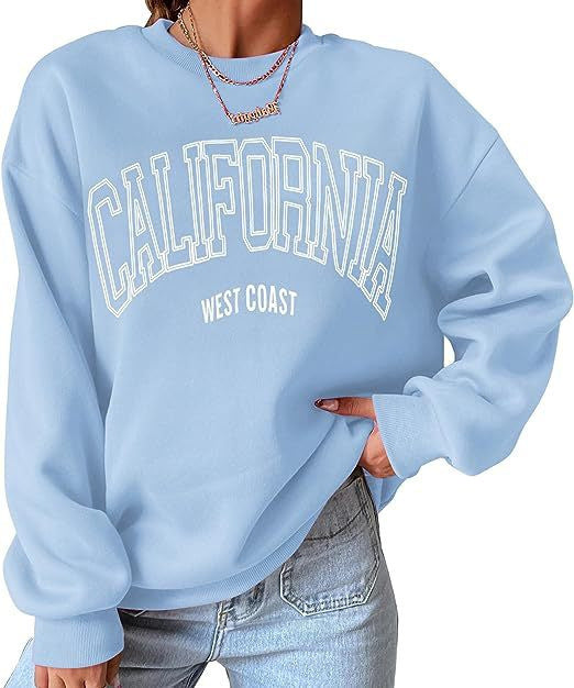 Women's "California" Print Sweatshirt