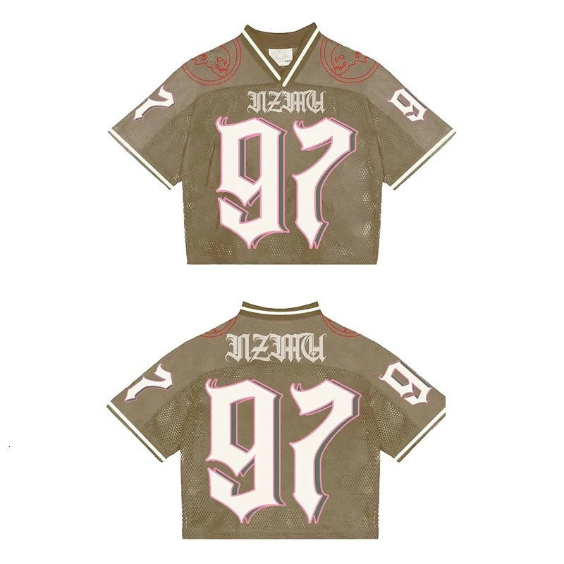 Unisex Round Neck Short Sleeve Jersey