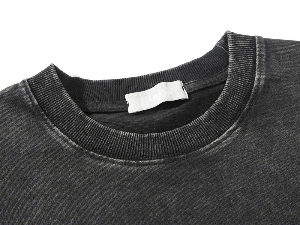 Unisex Summer Round Neck Top