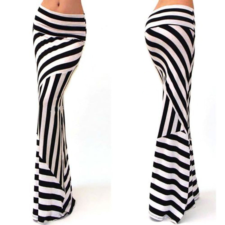 Women's Fashionable High Waist Stretch Hip Skirt