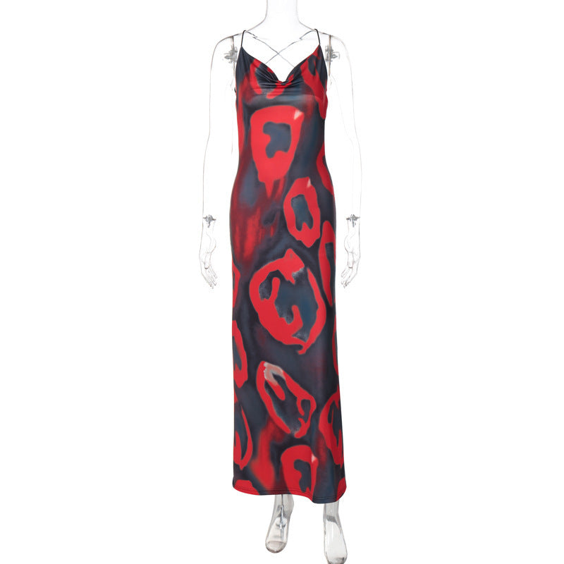 Long Dress Sexy Backless Fashion Dress
