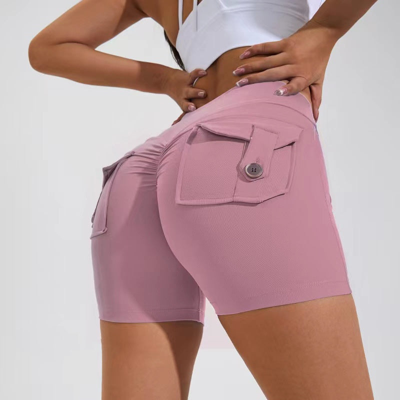 Bottom Lifting Yoga Fitness Shorts