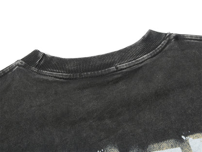 Unisex Summer Round Neck Top