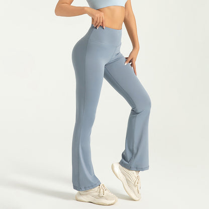High-waist Yoga Flared Pants