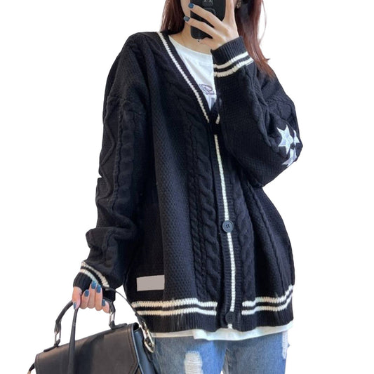 Solid Color Long Sleeve Cardigan