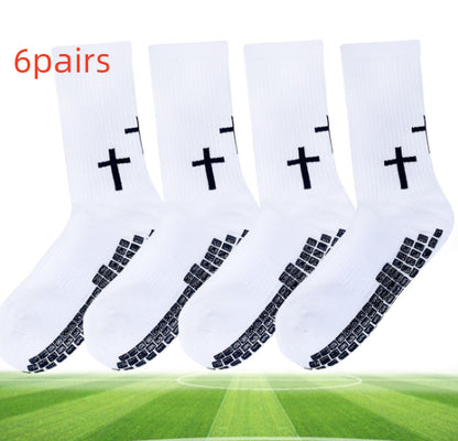 Solid Color Classic High Tube Football Socks