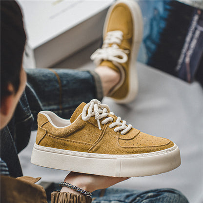 Casual Lace-up Suede Shoes
