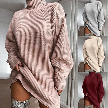 Winter Warm Women Sweater Dress