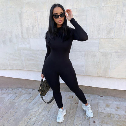 High waist hip-lift sports jumpsuit