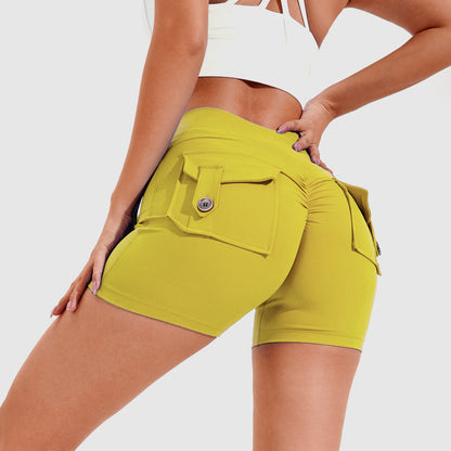 Bottom Lifting Yoga Fitness Shorts