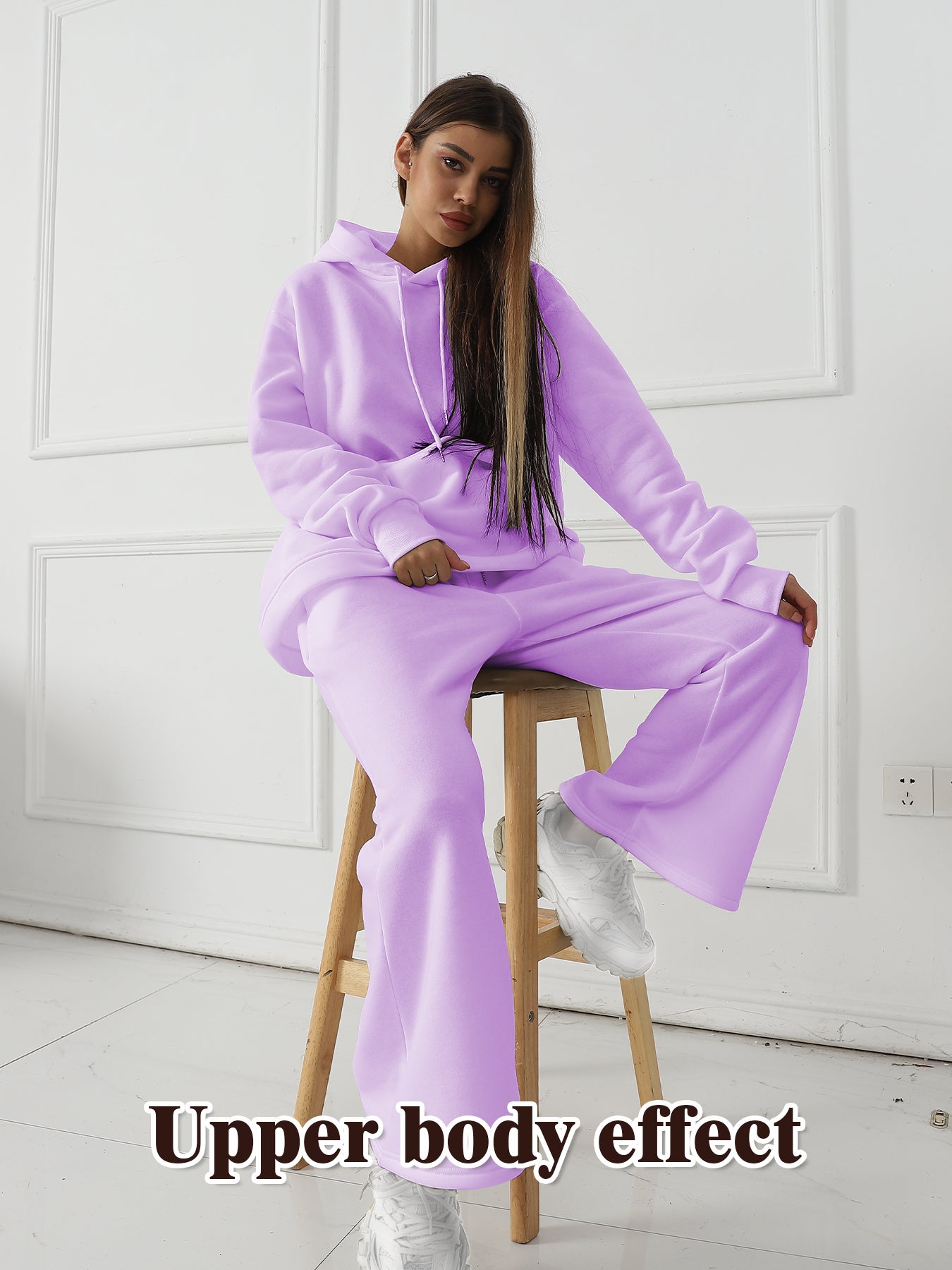 Women's Fashion Casual Long Sleeved Sweatshirt Set