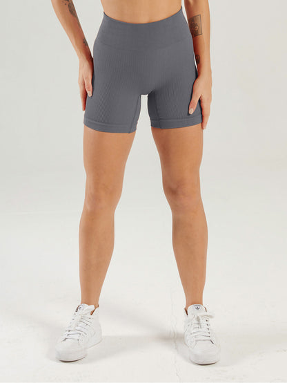 3 Pack Ribbed Soft Yoga Workout Shorts