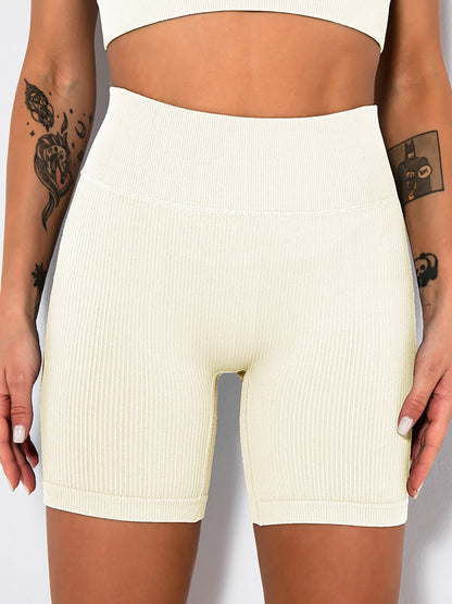 3 Pack Ribbed Soft Yoga Workout Shorts