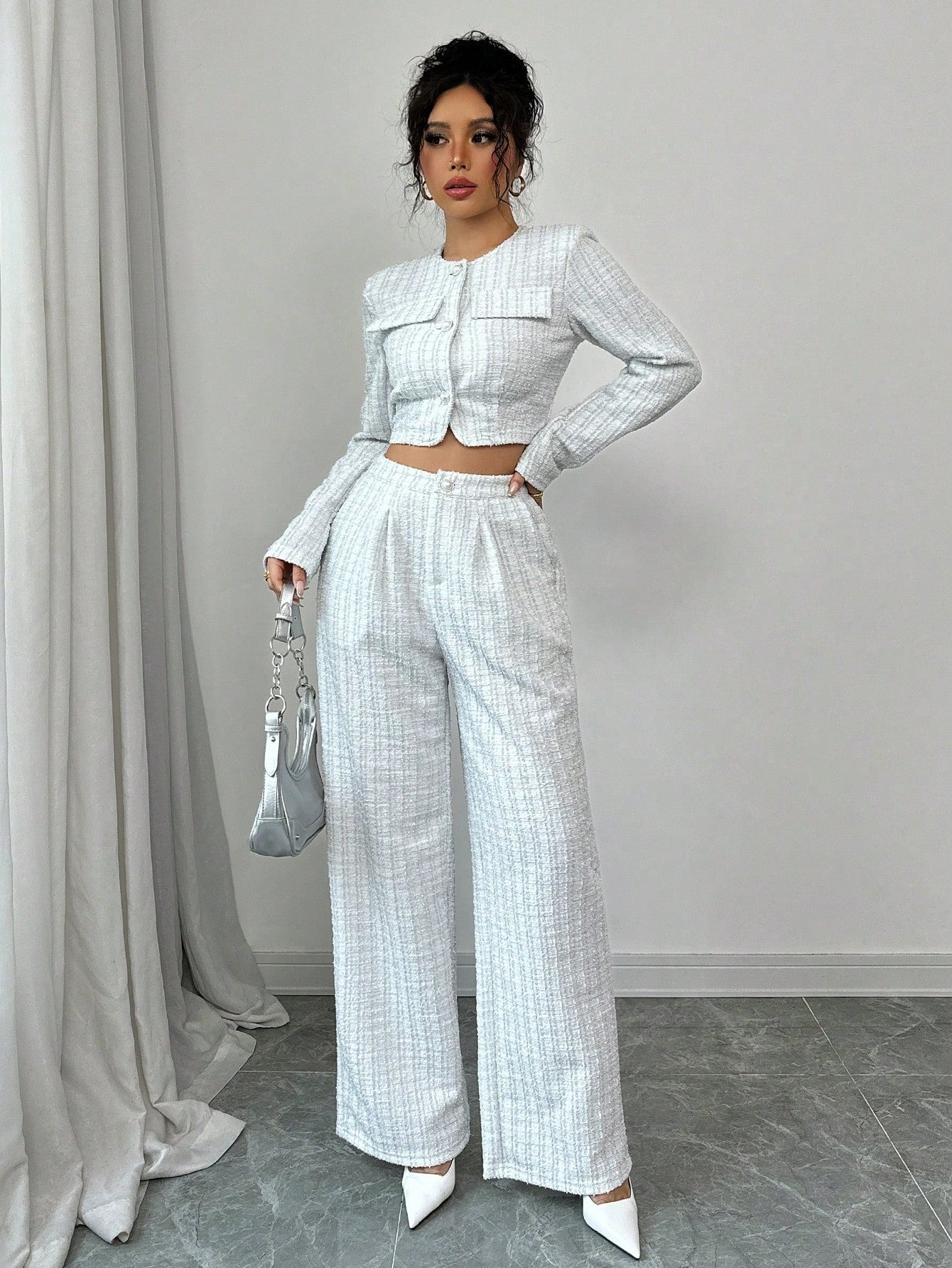 Spring And Autumn Long-sleeve & Pants Suit