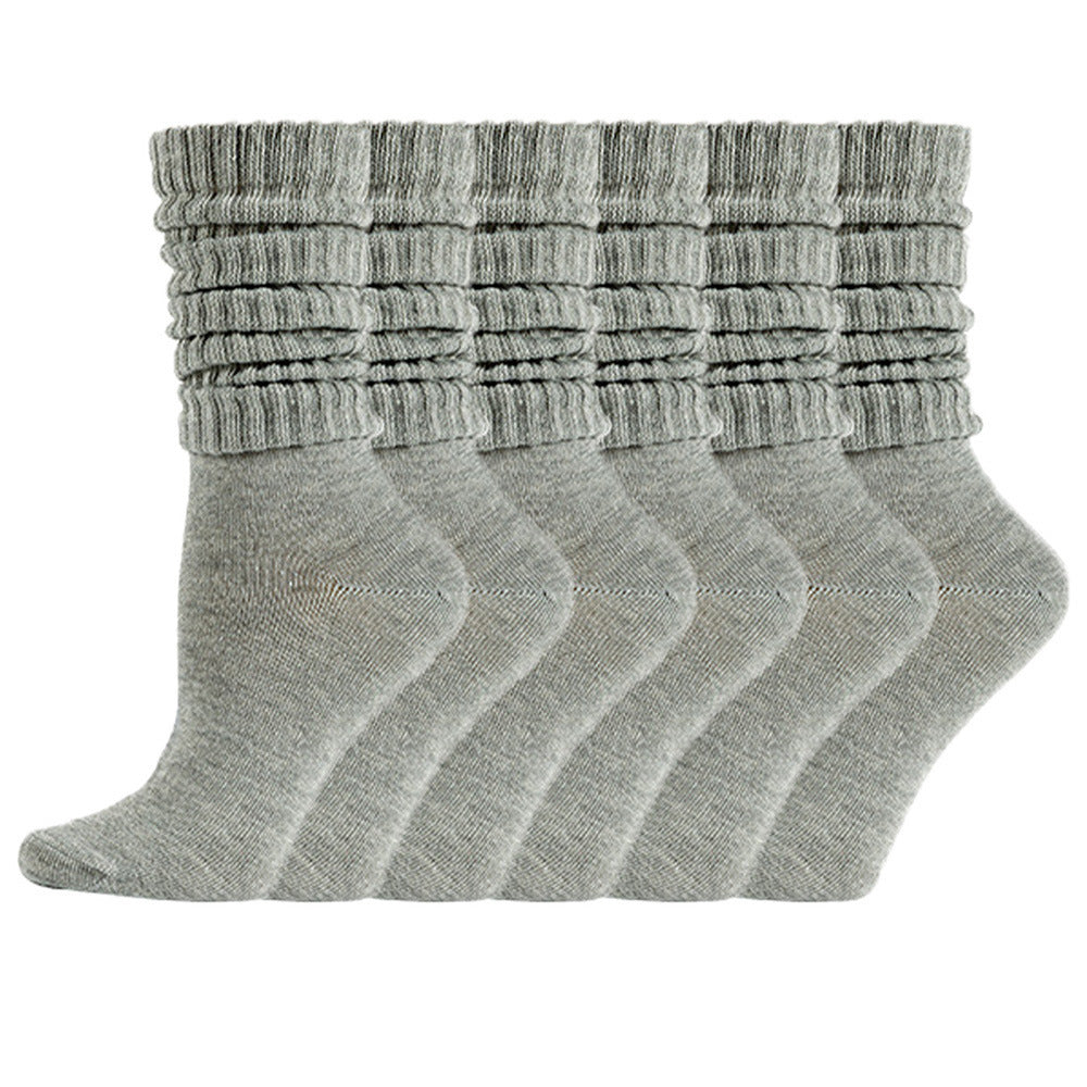 Loose Stockings Pure Color Socks