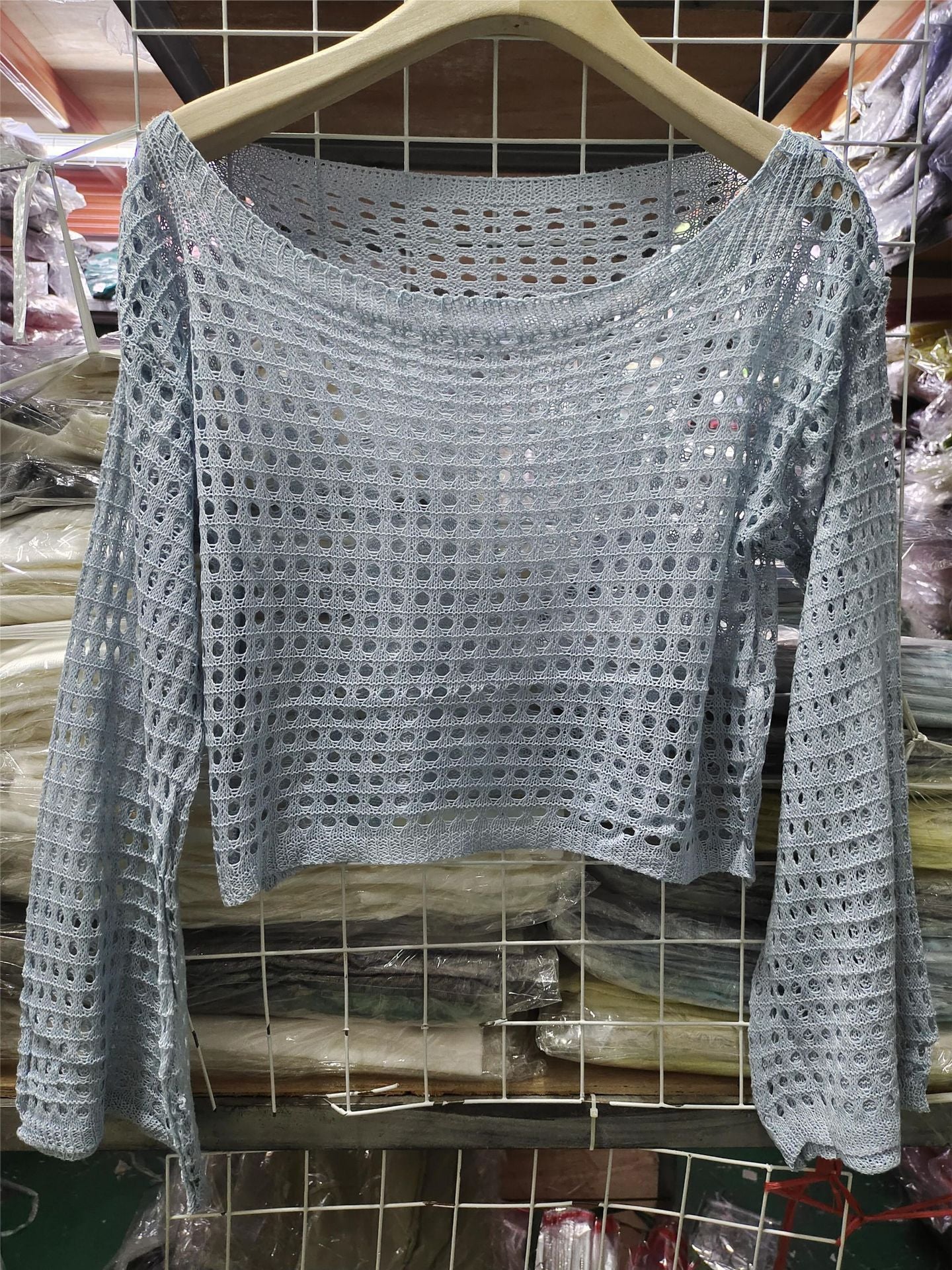 Women's Short Long-sleeved Sweater