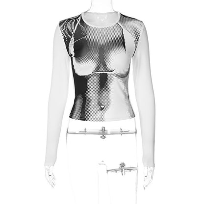 Fashion Women's Long-sleeved Top
