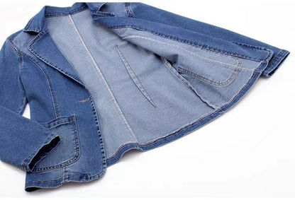 Denim Button Top Jacket