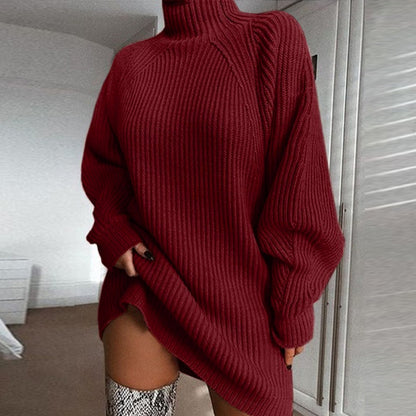 Winter Warm Women Sweater Dress
