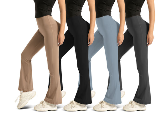 High-waist Yoga Flared Pants