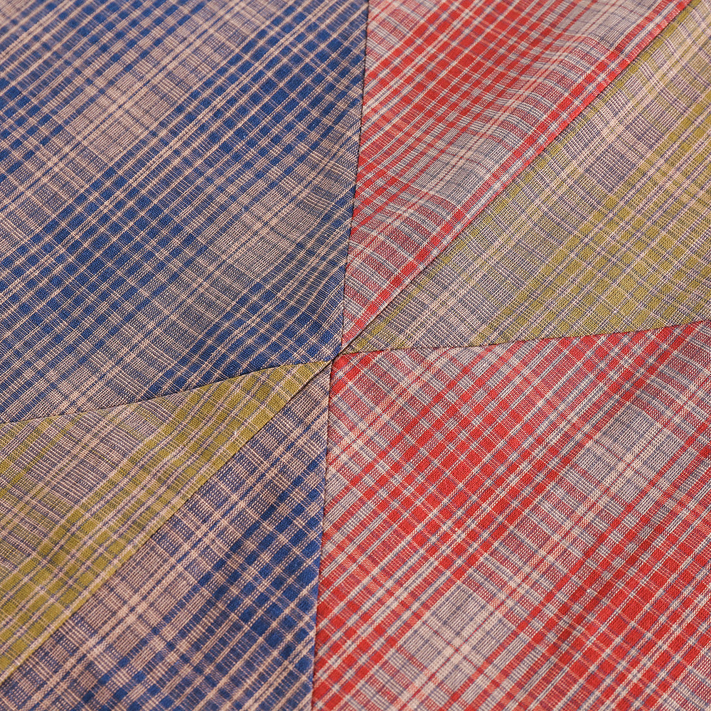 Color Matching Plaid Long Sleeve Shirt For Men