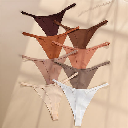 Silk Seamless Female Cotton 8 Pack Panties