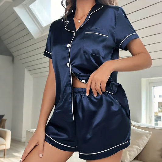 Silk-like Comfortable Breathable Pajama Wear