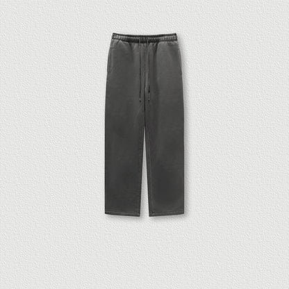 Sports Knitted Sweatpants Straight-leg Pants Men