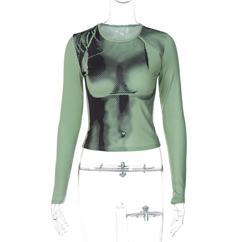 Fashion Women's Long-sleeved Top