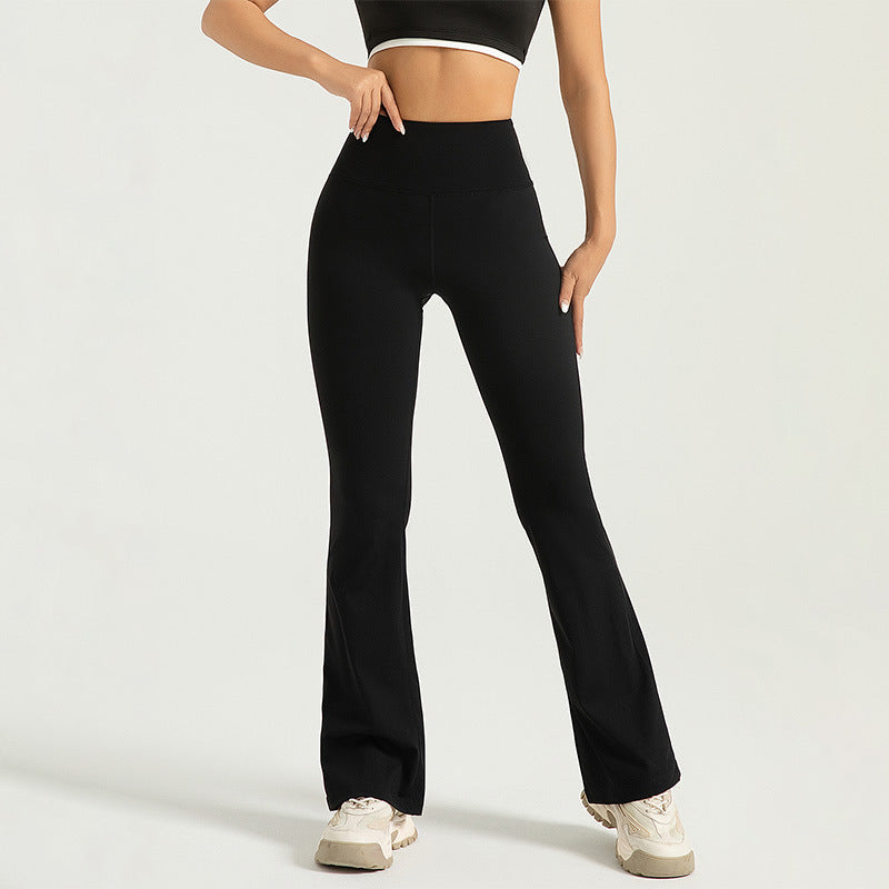 High-waist Yoga Flared Pants