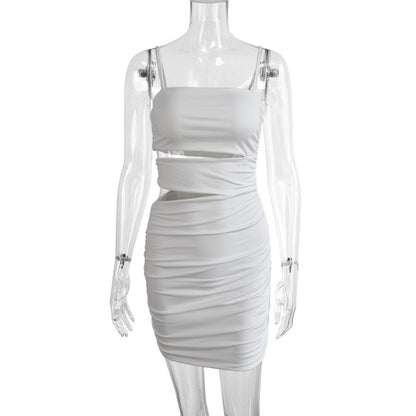 Women's Summer Dress With Suspenders