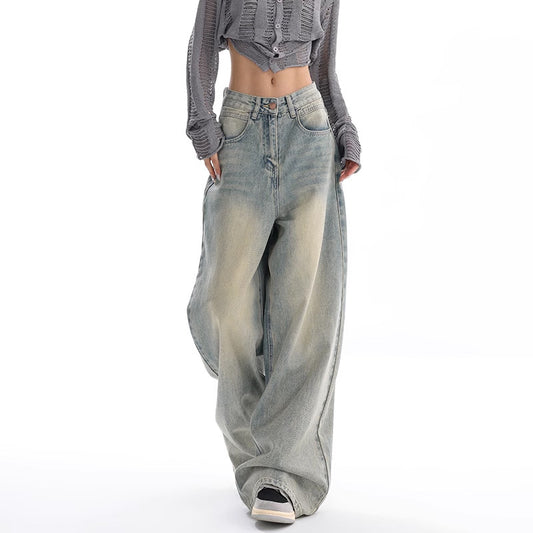 Denim American Wide Leg Pants